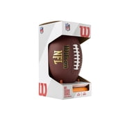 Wilson NFL Tailgate Time Football with Pump and Tee, Junior Size