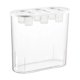 thumbnail image 1 of Caja de cultivo hidropónico de escritorio, tanque de micropaisaje con 6 orificios, herramienta hidropónica fácil de usar para el cultivo de plantas y Blanco, 1 of 8