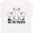 thumbnail image 4 of Inktastic Llama Twin Girls Girls Long Sleeve Toddler T-Shirt, 4 of 5