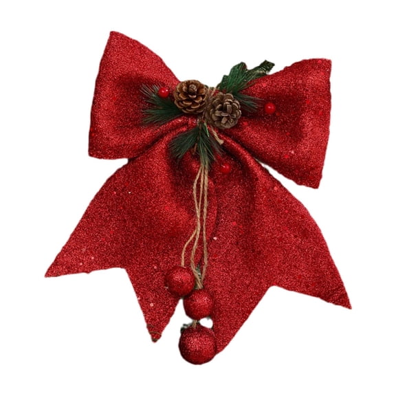 CASAFUN Christmas Ribbon Wired Gold Christmas Tree Bow Ribbon Glitter Christmas Wired Ribbons for Tree,Crafts,Gift Wrapping,Wreaths,Garland,Home Decor