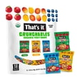 thumbnail image 3 of That's it Crunchables Organic Fruit Crisps Variety Pack 18- 6 each Apple, Mango and Blueberry, 3 of 5