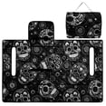 thumbnail image 5 of Pzuqiu Golf Cart Accessories Seat Cover Quilted Polyester Material, Compatible with Outdoor Club Carts, for EZGO 2 Person Carts Yamaha, Sugar Skulls Mexican, 5 of 9