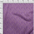 thumbnail image 3 of oneOone Cotton Poplin Violet Fabric Florals Fabric For Sewing Printed Craft Fabric By The Yard 42 Inch Wide, 3 of 4