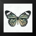 thumbnail image 2 of Grey, Jace 12x12 Black Modern Framed Museum Art Print Titled - Neutral Butterfly, 2 of 5