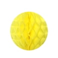 thumbnail image 2 of Wrapables® 6" Set of 5 Tissue Honeycomb Ball Party Decorations for Weddings, Birthday Parties, Baby Showers, and Nursery Décor, Yellow, 2 of 4