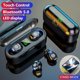 thumbnail image 2 of Auriculares inalámbricos, Auriculares deportivos Bluetooth con ganchos para los oídos Auriculares inalámbricos intrauditivos con sonido envolvente, Auriculares Bluetooth IPX8 impermeables,, 2 of 5