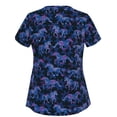 thumbnail image 3 of Danza sexy Las mujeres cimas de espuma casual espuma paisley impresión v cuello las cimas de enfermería del cuello de trabajo desgaste pullover suelto camisetas de ropa de vestir Danza sexy Casual suelto, 3 of 3