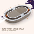 thumbnail image 5 of PAWZ Road Cat Scratcher Cardboard 22.4" x 13.8" Scratching Board with Interactive Toys Balls for Indoor Cat, 5 of 11