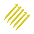 thumbnail image 2 of 5x Tent Stakes Heavy Duty Tent Pegs Hook Stakes Lightweight Canopy Stakes for Halloween Garden Decorations Camping Outdoor Lawn Tarp 30cm, 2 of 8