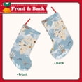 thumbnail image 2 of Lsque Animals Travel World Map Pattern 18 Inch Christmas Stockings, Festive Holiday Stocking for Christmas Decorations Holiday Decor, 2 of 8