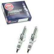 2 pc NGK 9198 Iridium IX Spark Plugs for Ignition Wire Secondary