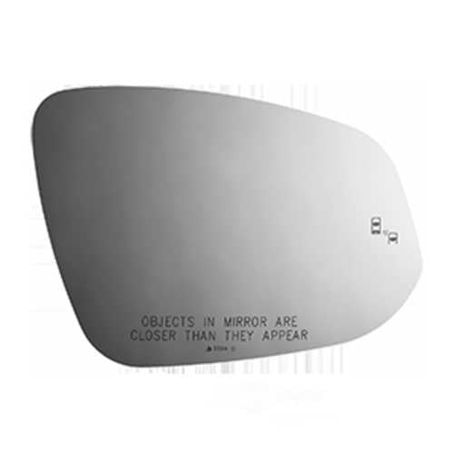 Burco Side View Mirror Replacement Glass - Clear Glass - 5594B