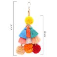thumbnail image 3 of Porte-clés à Pampilles Mode Multi-Usage Pendentif Pompon Charme de Sac, 3 of 7