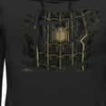 thumbnail image 2 of Men's Marvel Spider-Man: No Way Home Ripped Black Suit Pull Over Hoodie Black Medium, 2 of 4