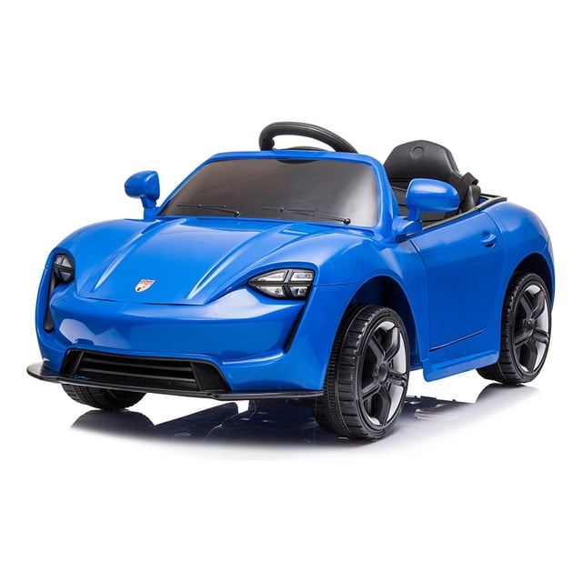 Carro Eléctrico Infantil Aeiou Porsche Con Control 12v Azul