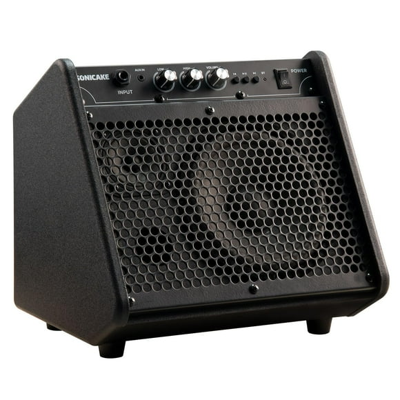 Amplificador de batería eléctrico SONICAKE QDM-20 20W con BT 5.0 y USB