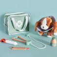 thumbnail image 4 of Janod Pretend Play Vet Suitcase - Set in a Zip-up Cloth Bag - Ages 3-8, 4 of 5