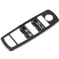 thumbnail image 4 of Window Lift Button Cover, Carbon Fiber Style 4pc Anti Scratch Window Lift Button Trim  For Car Modification, 4 of 8