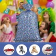 thumbnail image 3 of Loveinside Jumbo Large Plastic Gift Bag, Birthday Design Plastic Bag with Tag and Tie for Birthday Party, Graduation, Baby Shower - 56" x 36", 1 Pcs - Colorful Dot, 3 of 5