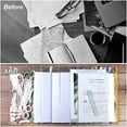 thumbnail image 4 of EOOUT 24pcs Plastic Envelopes Poly Zip Envelopes Files Zipper Folders, A4 Size/Letter Size, 10 Colors, for School, Office, 4 of 5