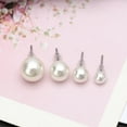 thumbnail image 5 of SIEYIO 12 Pairs Shining Simulated Pearl Earrings Jewelry Set Women, 5 of 15