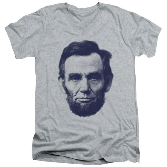 - Abe - Slim Fit V Neck Shirt - Large