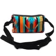 thumbnail image 2 of Aztec Tribal Print Pattern Adjustable Buckle Fanny Pack Waist Bag - Handmade Belt Pouch Boho Travel Accessories, 2 of 2