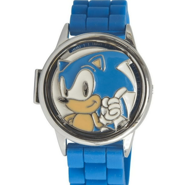 Accutime Sonic the Hedgehog Spinning Dial Wristwatch