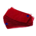 thumbnail image 2 of mds Pack of 150 Organza Chair Sash Bow Sashes for Wedding Decoration -Maroon, 2 of 7