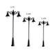 thumbnail image 4 of Lámpara LED enterrada para exteriores, cuadrada, resistente al agua IP68, 1 W, 3 W, 4 W, 5 W, 6 W y 9 W, para decoración de jardín, CA 85-265 V, CC 12 V, 4 of 5