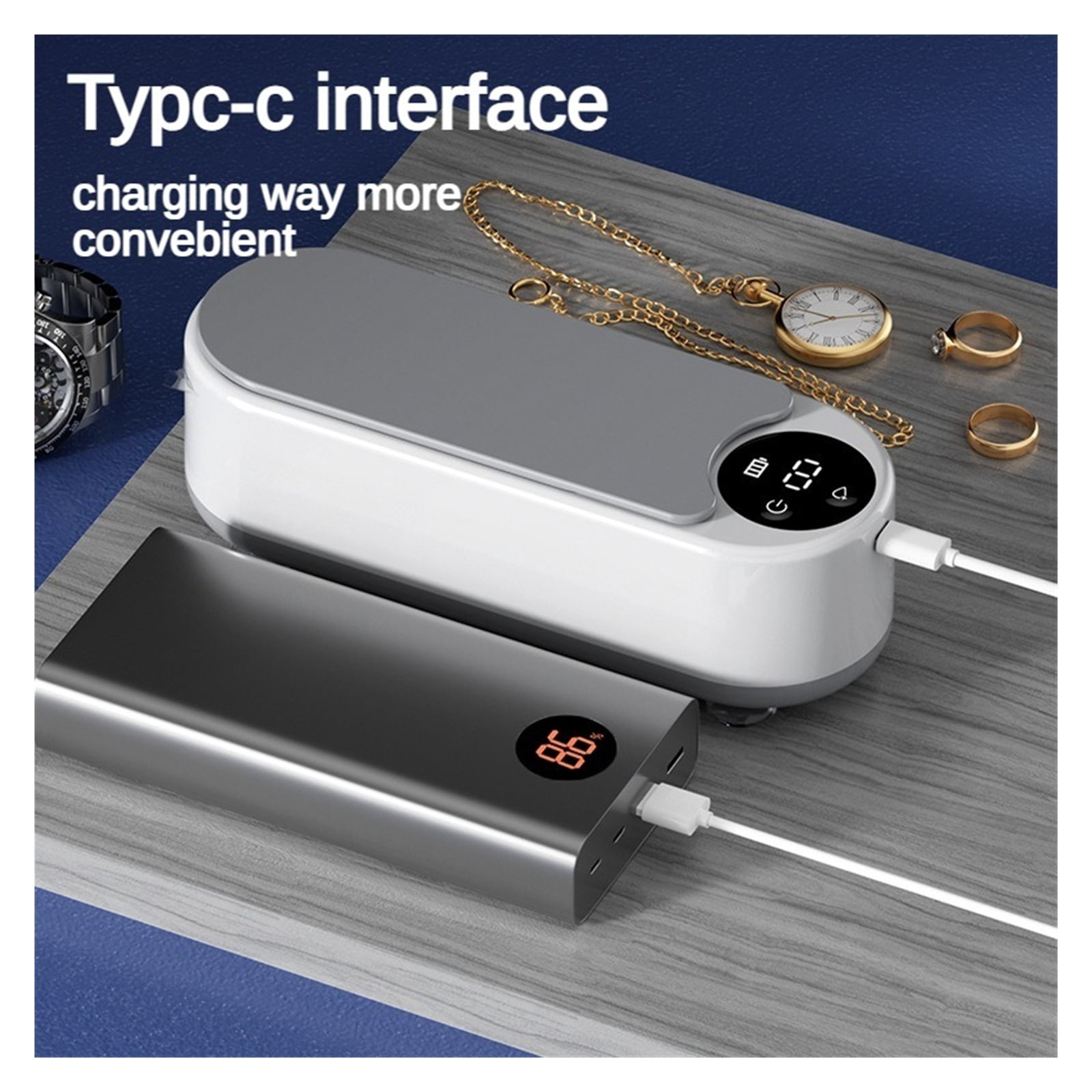 Portable Household Cleaning Machine Clean Ultra Cleaner Jewelry Cleaner Machine