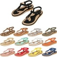 thumbnail image 4 of Haute Edition Women's Classic Bohemian Comfort Sandals, 4 of 4