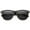 Tortoise / Smoke, variant on sunglassLA Unisex Large Oversize Classic Dark Tinted Lens Horn Rimmed Sunglasses (Black / Smoke) - 55mm