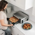 thumbnail image 4 of Restored Ninja Foodi FT102CO Countertop Digital Air Fry and Convection Oven (Refurbished), 4 of 5