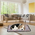 thumbnail image 3 of Cool Mat Dog Crate Mats for Medium Dogs Let Sleeping Dogs Lie Bed Heated Pet Beds for Cats on Bike for Dogs 35 Dog Mats for Crates Dog Mat For Large Dogs 2 In 1 Pet Pad Dog Bed Crate, 3 of 3