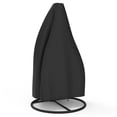thumbnail image 5 of HEJULIK Patio Egg Chair Cover with Zipper Rattan Seat Furniture Sun Protector Garden Patio Waterproof, 5 of 7