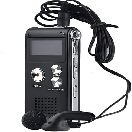 GJX Ghost Hunting Equipment Digital EVP Voice Activated Recorder USB 16GB