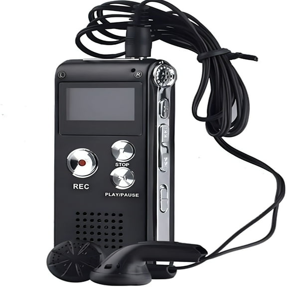 GJX Ghost Hunting Equipment Digital EVP Voice Activated Recorder USB 16GB
