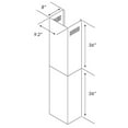 thumbnail image 2 of ZLINE 2-36" Chimney Extensions for 10 ft. to 12 ft. Ceilings (2PCEXT-KB/KL2/KL3), 2 of 4
