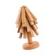 thumbnail image 5 of Salvamanteles de madera con forma de árbol, regalo, decoración de mesa, mantel individual, soporte para olla caliente 4 piezas, 5 of 9