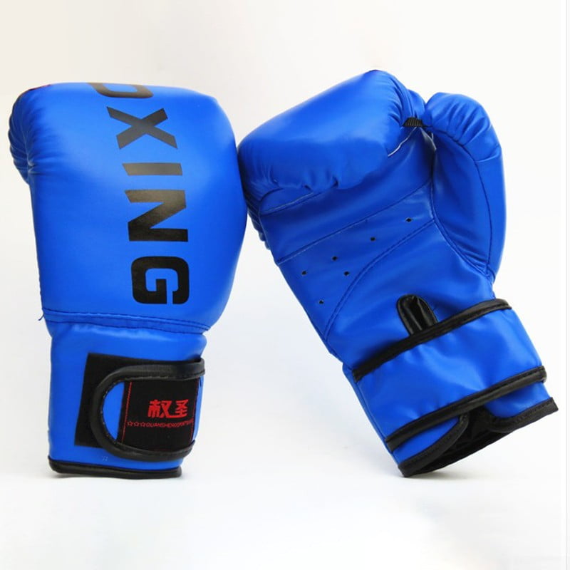 1 Pair Adult Children Karate Sanda Boxing Fighting Sparring Punching Gloves 
