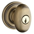 thumbnail image 7 of Baldwin Reserve Enelltrr152 Entry Ellipse Knob And Traditional Round Rose With 6Al Latch And Dual Strike Matte Antique Nickel Finish, 7 of 7