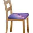 thumbnail image 3 of Starry Sky Square Chair Cushion Cover for High Chairs Anti-Slip Outdoor Chair Seat Slip Cover Stylish Dining Room Chair Seat Cushion Cover Daily Decoration, 3 of 5