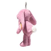 Steiff Hoppie Rabbit Keyring, bright pink 6