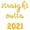 Gold, variant on Cursive Script Letter Balloons - STRAIGHT OUTTA 2021 16" Inch Alphabet Letters Foil Mylar Balloon Birthday Party Banner (Silver)