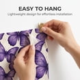 thumbnail image 6 of XaaKee Tapestry Wall Hanging, Purple Butterflies Vintage Nature Tapestry, High-Quality Polyester Tapestry For Bedroom, Perfect For Living Room And Bedroom Decor, 60x40Inch, 6 of 9