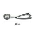 thumbnail image 7 of Dream Lifestyle Stainless Steel Small Cookie Scoop, Ice Cream Scooper with Trigger Release, Large/Medium/Small Scooper for Cookie Cupcake Melon and More, 7 of 7