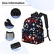 thumbnail image 3 of Balery Red Blue White Stars Mochila para Mujeres y Hombres, Mochila Ligera Casual para Viajes, Mochila Clásica Básica para la Universidad, 3 of 6