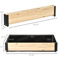 Raised Garden Bed Foldable Planter Box to Grow Vegetables, Herbs, and