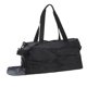 thumbnail image 1 of Bolsa de Viaje Unique Bargains Resistente al Agua con Compartimento para Zapatos, Bolsas de Viaje Duffle para Fin de Semana en Negro, 1 of 1